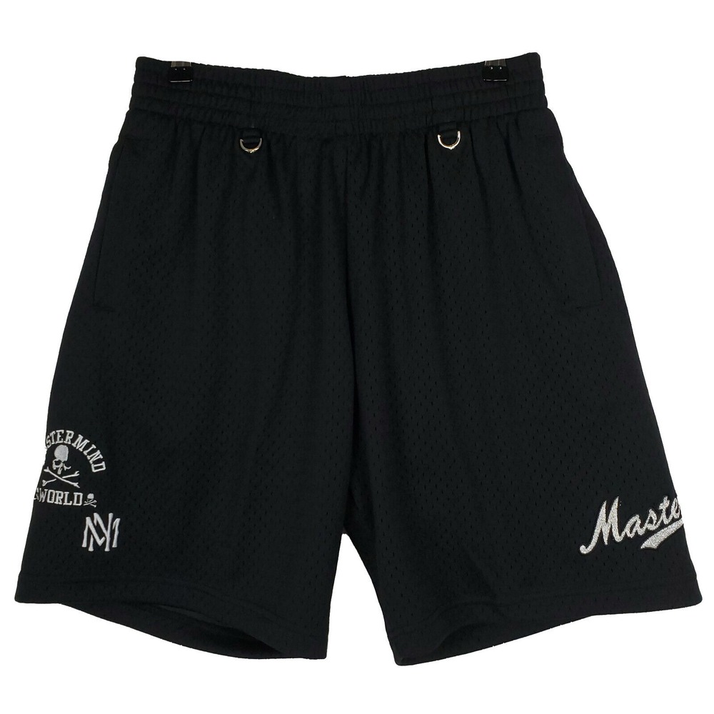 Mastermind World Mitchell & Ness Medium Jersey Shorts 2023 Collab Black NWT‎